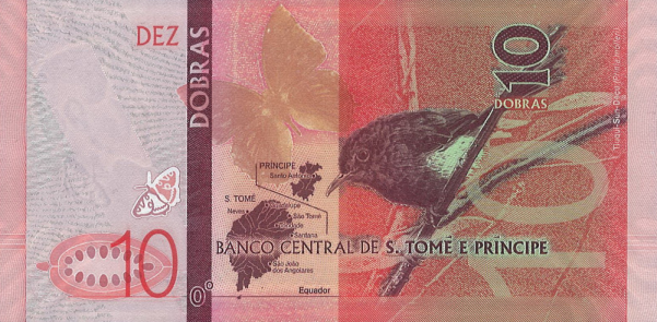(100) ** PN77 Sao Tome e Principe 10 Dobras Year 2020